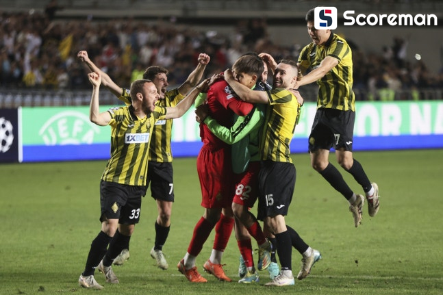 ‘UEFA 클럽랭킹 311위’ 카이랏 알마티, 승부차기서 셀틱 제압하고 창단 첫 UCL 본선행
